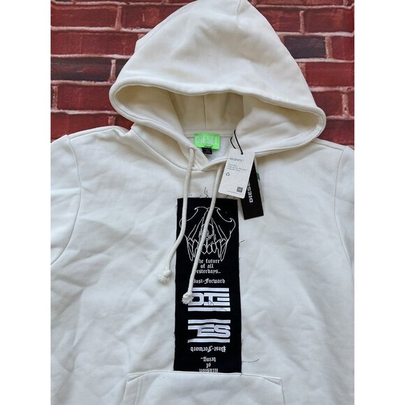 Diesel Men’s Sweatshirt Girk Hood N3 Pullover Hoodie Size L - Picture 6 of 11